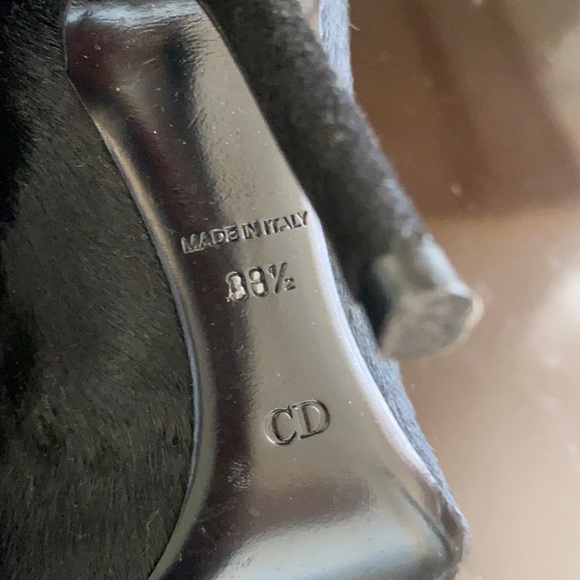 Christian Dior Pony hair booties - Picture 7 of 8